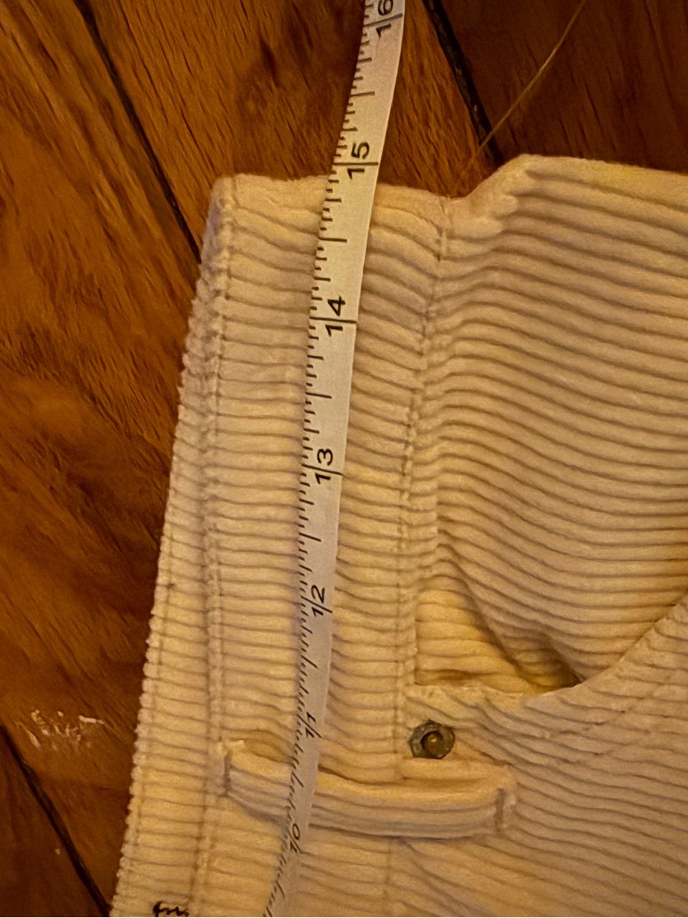 We The Free Tennessee low rise Corduroy  with embroidery flowers hearts cats sun - Picture 12 of 16